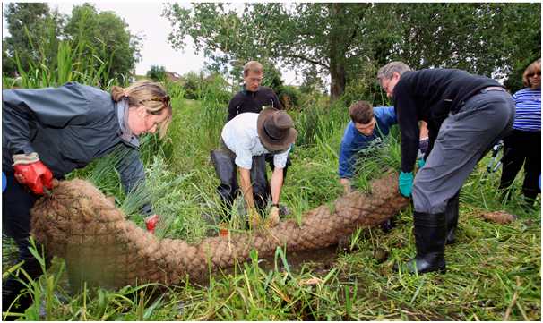 DEFRA staff with RTW members at Desborough Park